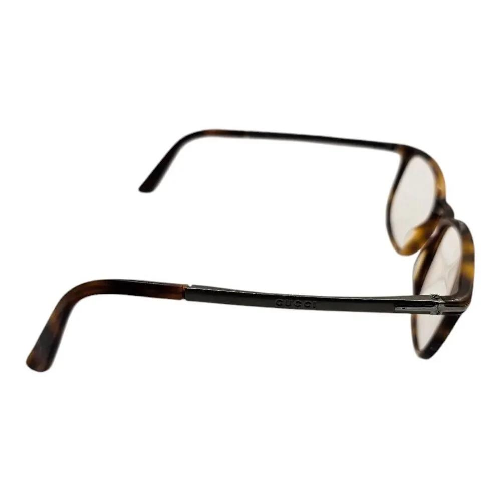 Gucci GG 1112 8E2 Square Havana Brown Eyeglasses Optical 52-19-140 FRAMES ONLY!! - Picture 2 of 12